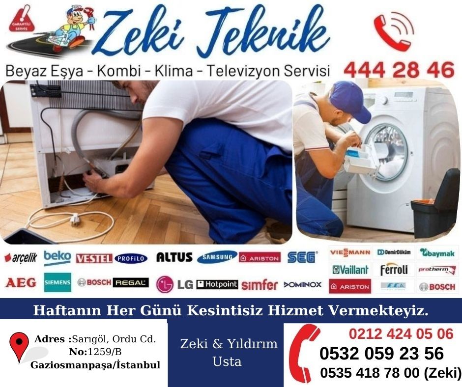 Gaziosmanpaşa Beyaz Eşya Servisi 